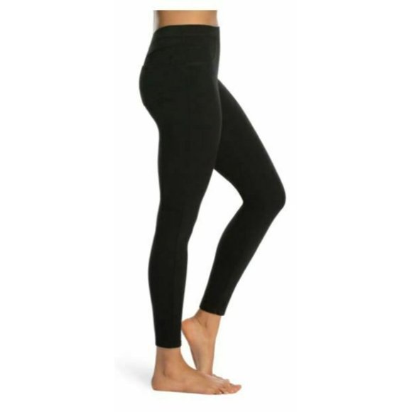 Spanx Women's Ankle Jean-ish Leggings Pants Jeans Small S Black - Picture 2 of 5